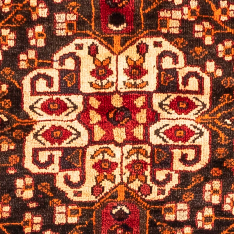 Tapis persan - Nomadic - 250 x 160 cm - rouge foncé