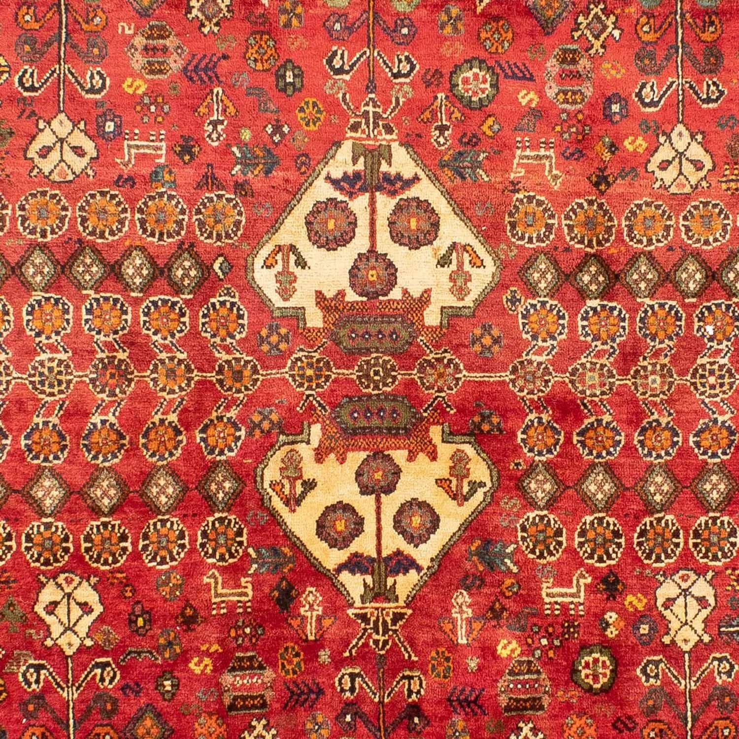 Tapis persan - Nomadic - 283 x 185 cm - rouge