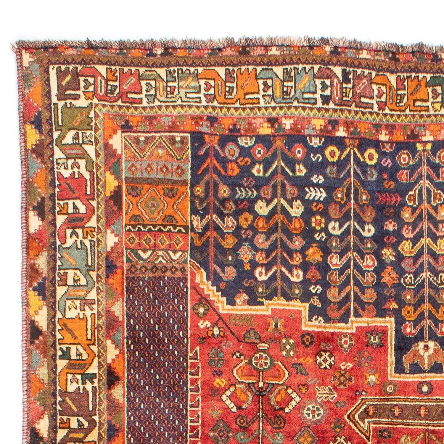 Tapis persan - Nomadic - 283 x 185 cm - rouge