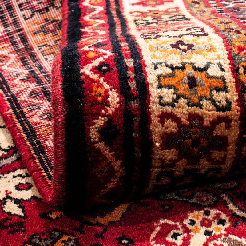 Tapis persan - Nomadic - 237 x 175 cm - rouge foncé