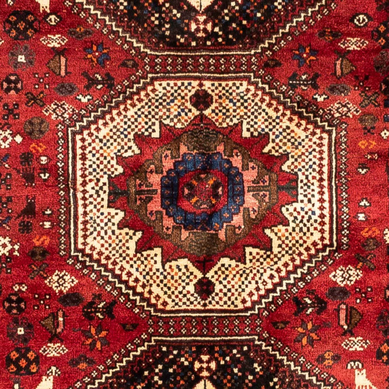Tapis persan - Nomadic - 244 x 183 cm - rouge foncé