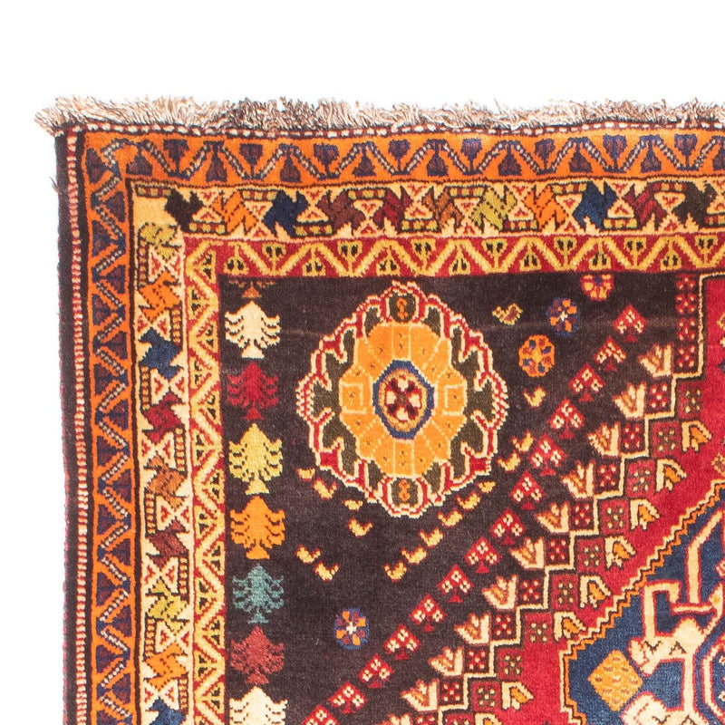 Tapis persan - Nomadic - 175 x 120 cm - rouge foncé
