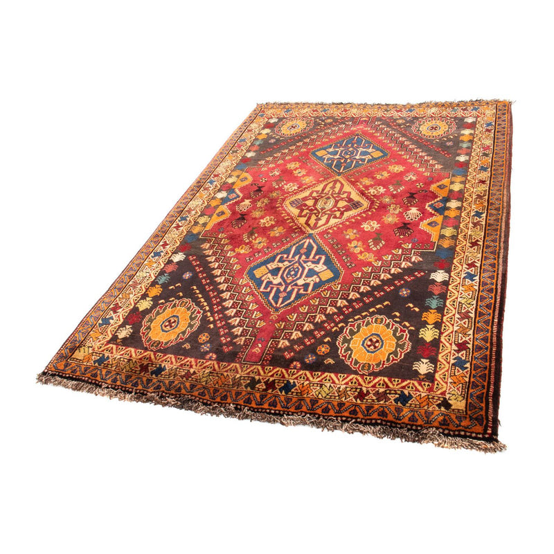 Tapis persan - Nomadic - 175 x 120 cm - rouge foncé