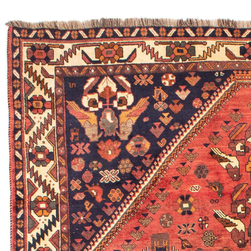 Tapis persan - Nomadic - 305 x 220 cm - rouge clair