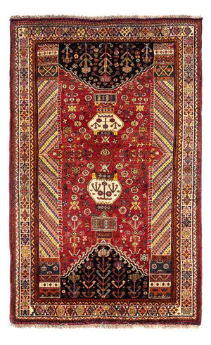 Perserteppich - Nomadic 250 x 153 cm - dunkelrot