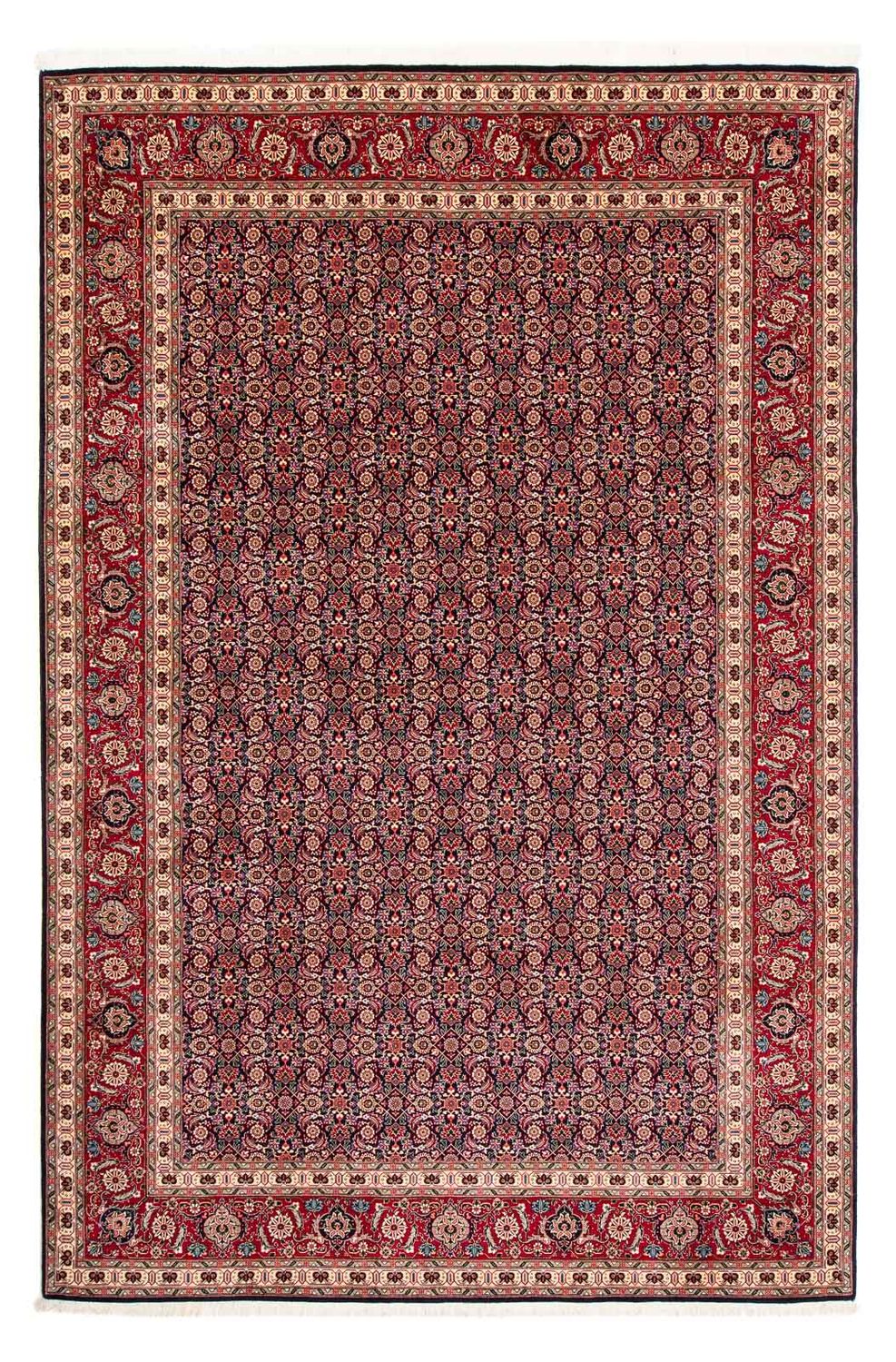 Tapis persan - Tabriz - 304 x 202 cm - rouge clair