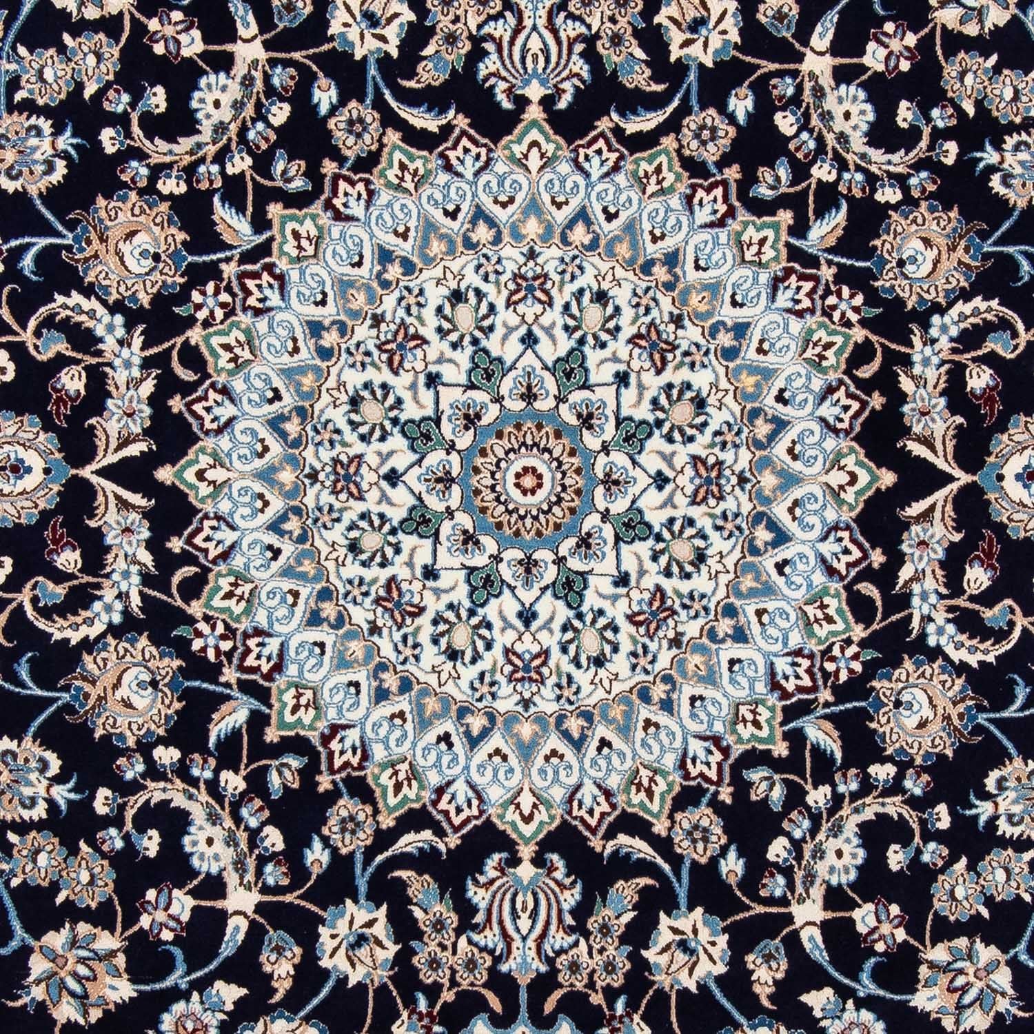 Tapis persan - Nain - Royal - 319 x 203 cm - noir