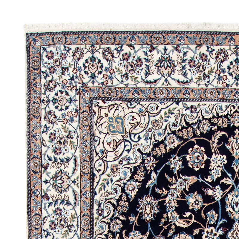Tapis persan - Nain - Royal - 319 x 203 cm - noir