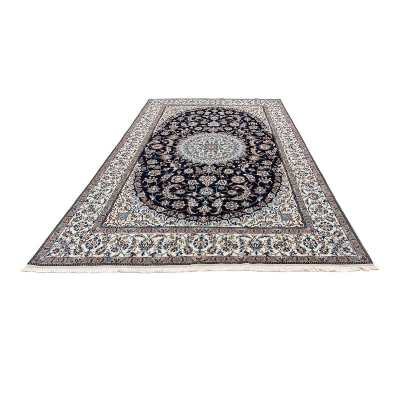 Tapis persan - Nain - Royal - 319 x 203 cm - noir