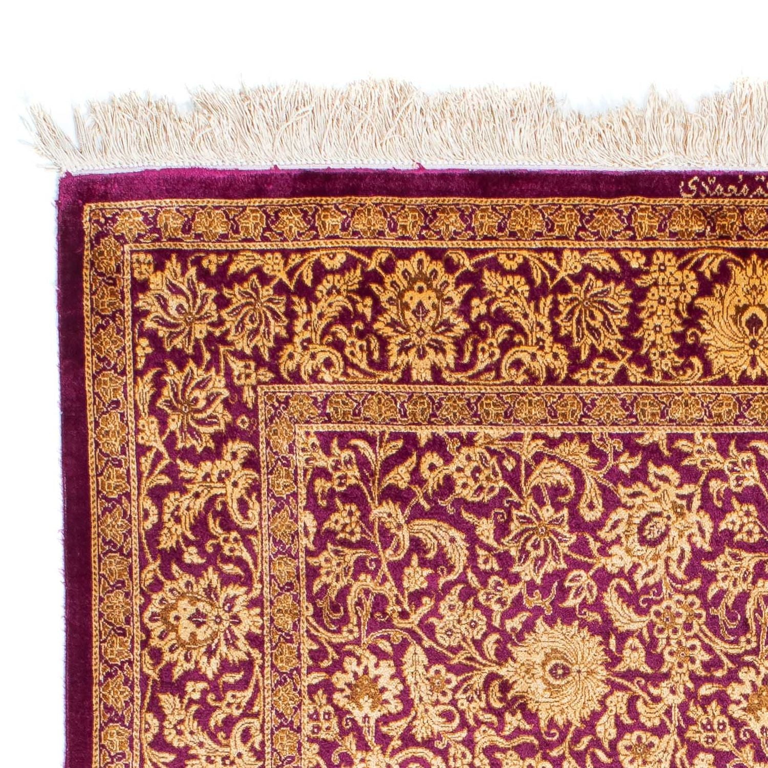 Tapis persan - Ghom - 150 x 100 cm - violet