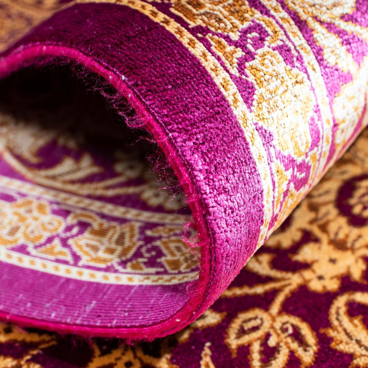 Tapis persan - Ghom - 150 x 100 cm - violet