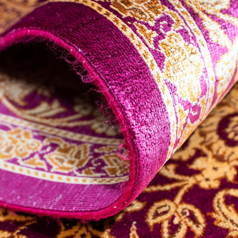 Tapis persan - Ghom - 150 x 100 cm - violet
