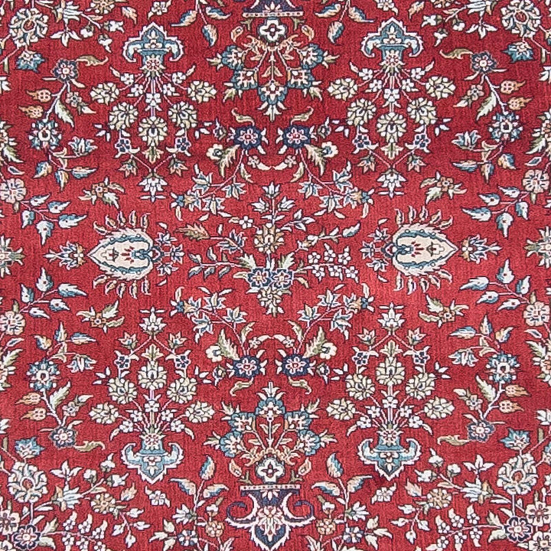 Tapis de couloir Tapis oriental - Hereke - 369 x 78 cm - rouge foncé