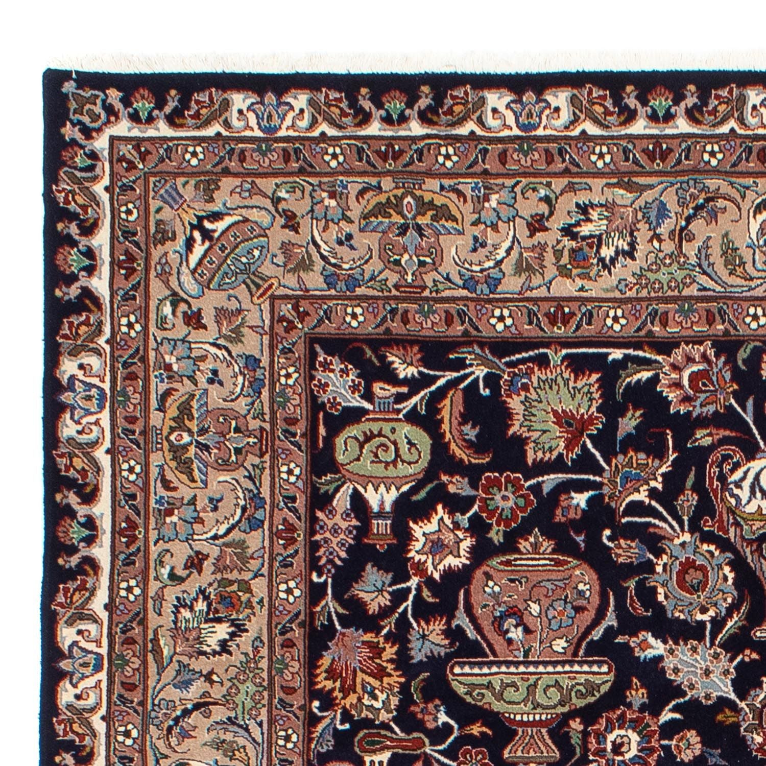 Tapis persan - Classique - 293 x 198 cm - noir
