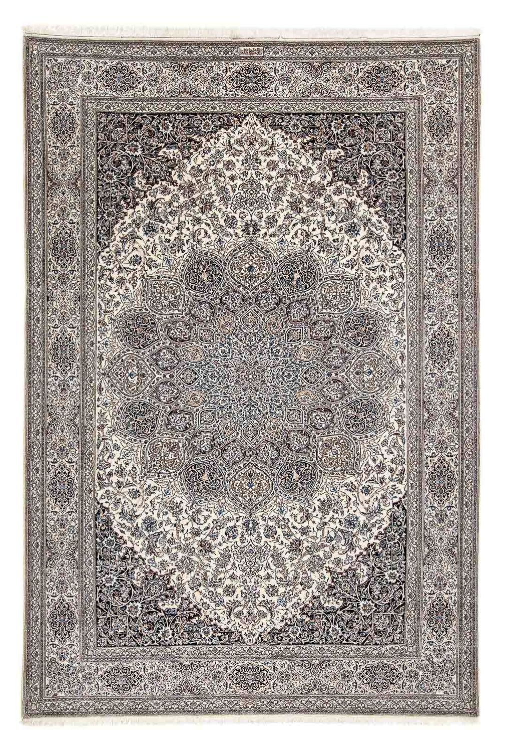 Tapis persan - Nain - Premium - 318 x 218 cm - beige