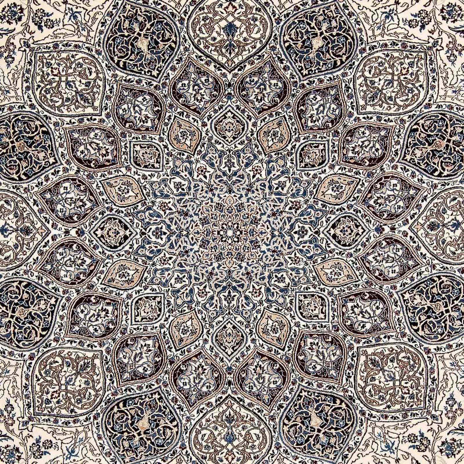 Tapis persan - Nain - Premium - 318 x 218 cm - beige