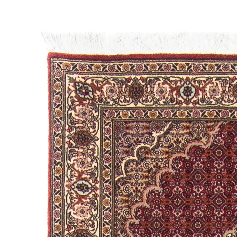 Tapis de couloir Tapis persan - Tabriz - 351 x 83 cm - rouge foncé