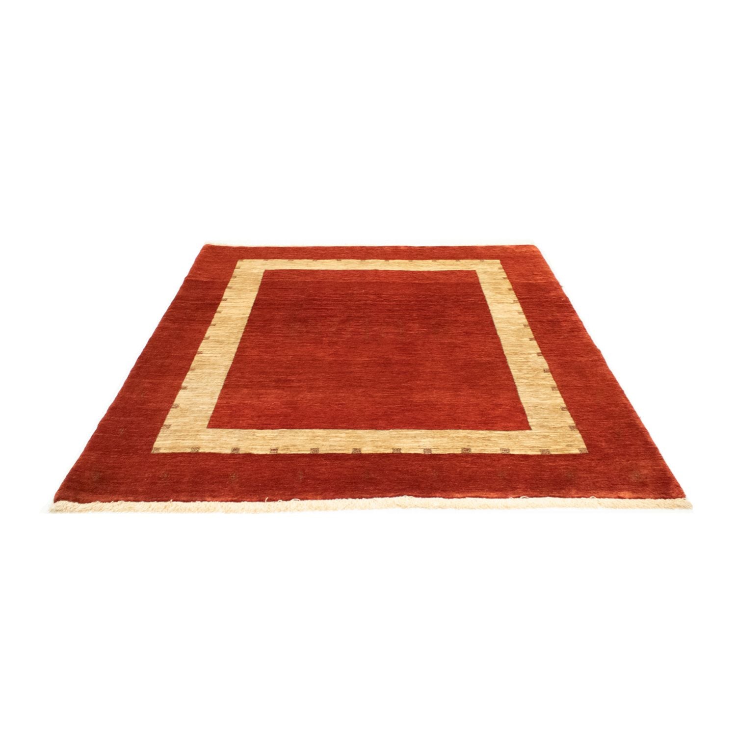 Tapis Gabbeh - Loribaft Persan - 215 x 180 cm - rouge