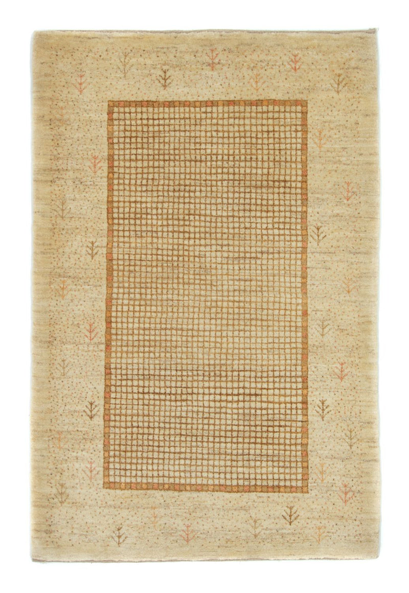 Tapis Gabbeh - Loribaft Persan - 182 x 123 cm - beige
