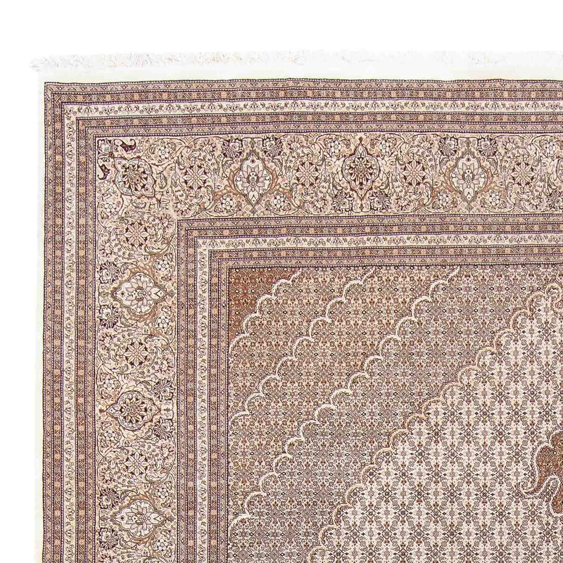 Tapis persan - Tabriz - 355 x 248 cm - marron clair