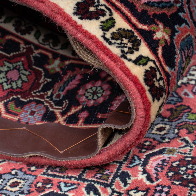 Tapis de couloir Tapis persan - Bidjar - 294 x 84 cm - rouge foncé