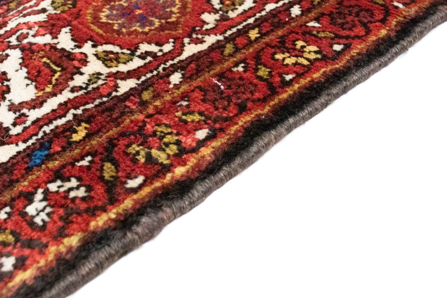 Tapis persan - Nomadic - 194 x 126 cm - bleu foncé