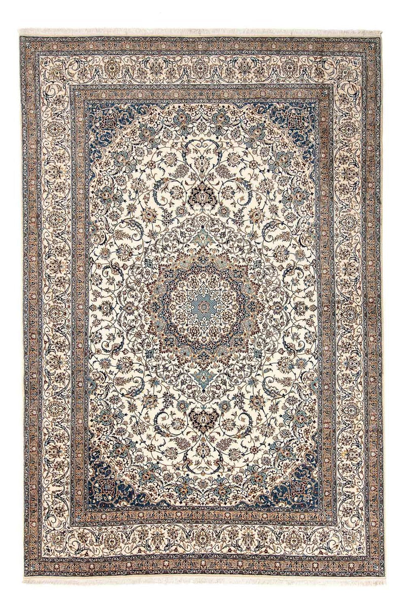 Tapis persan - Nain - Premium - 310 x 210 cm - beige