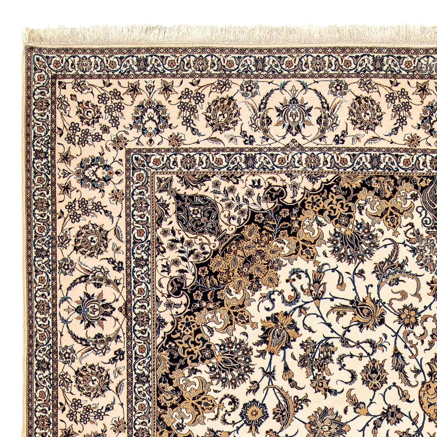 Tapis persan - Nain - Premium - 318 x 214 cm - beige