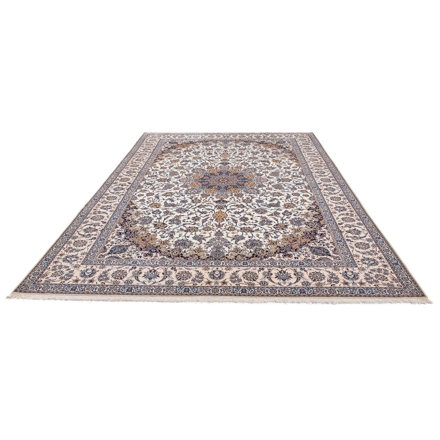 Tapis persan - Nain - Premium - 318 x 214 cm - beige
