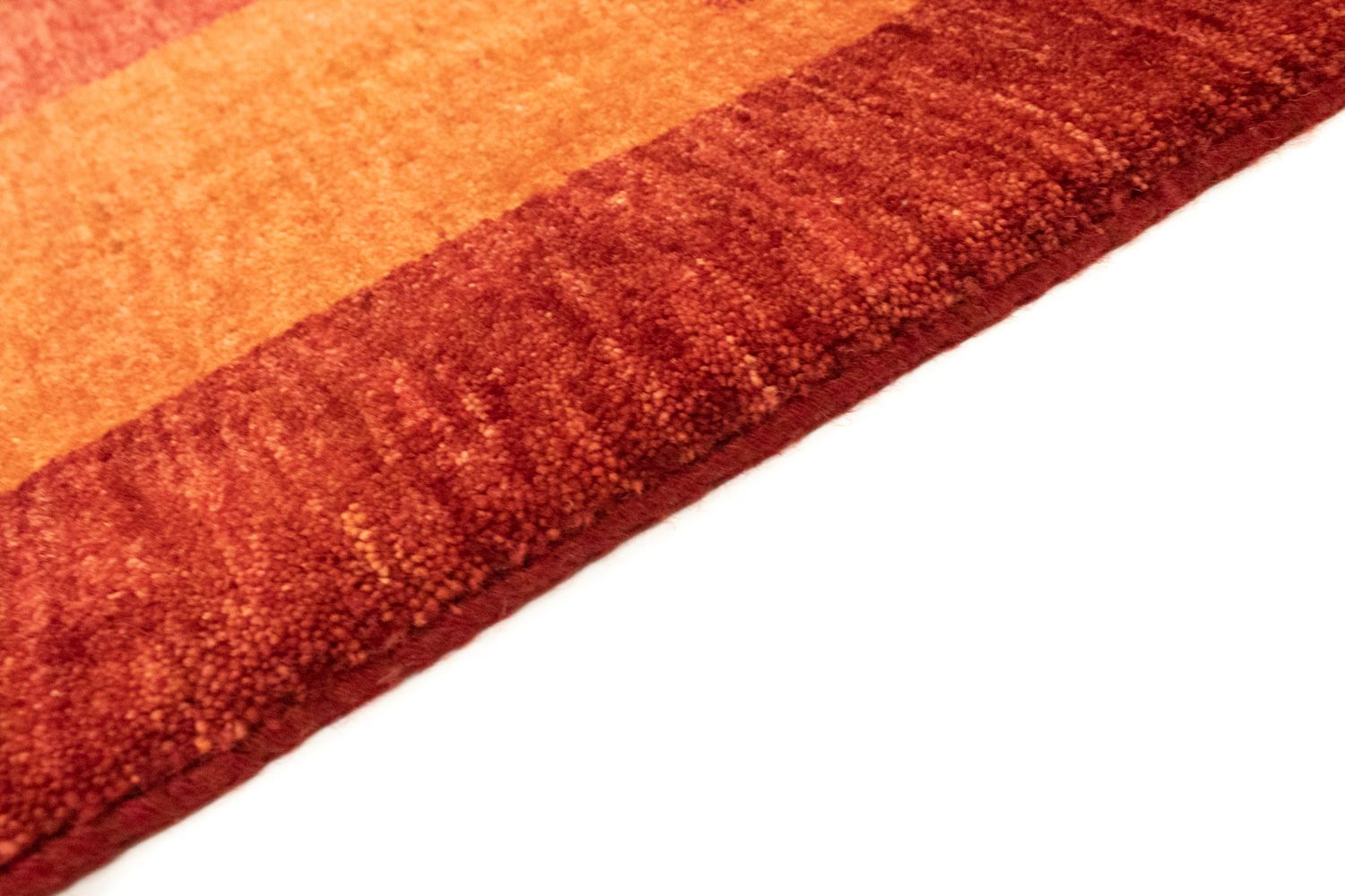 Tapis Gabbeh - Persan - 233 x 175 cm - rouge