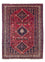 Tapis persan - Nomadic - 320 x 226 cm - rouge foncé