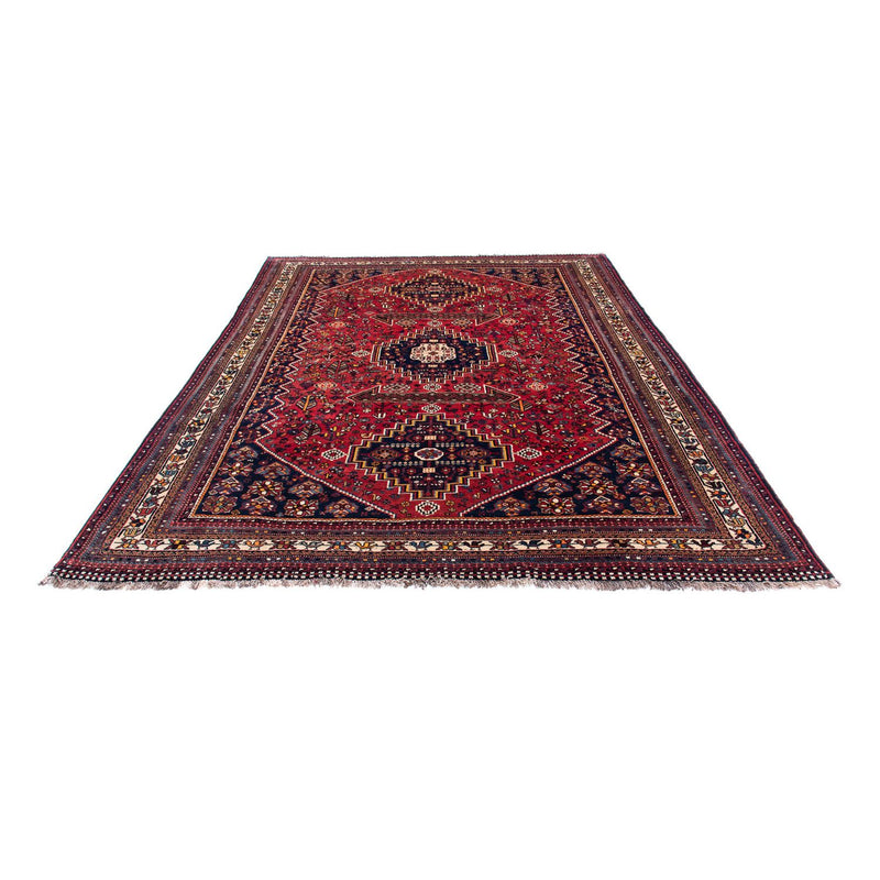 Tapis persan - Nomadic - 320 x 226 cm - rouge foncé
