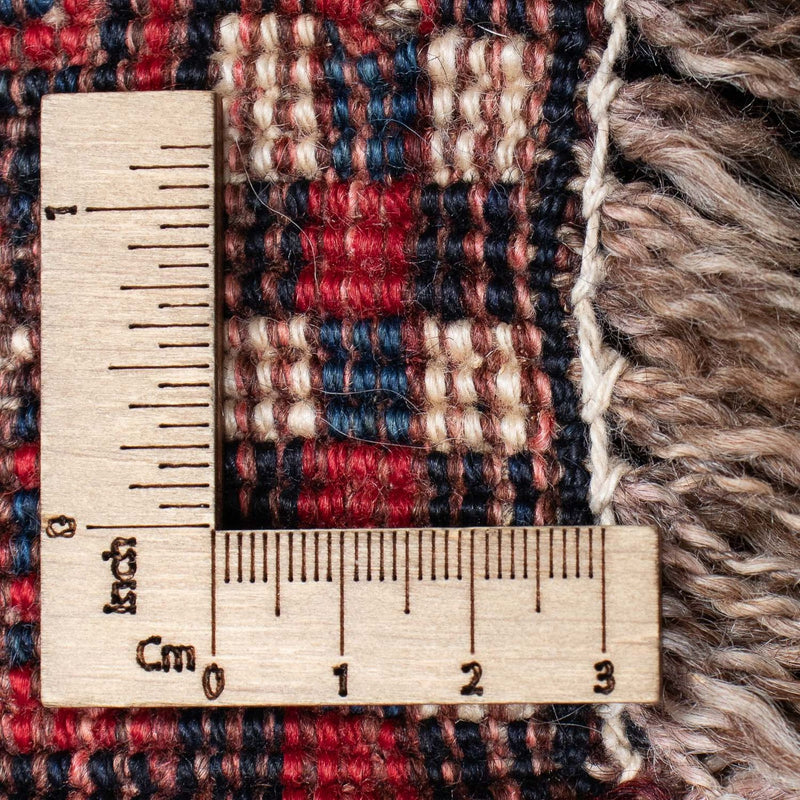 Tapis persan - Nomadic - 320 x 226 cm - rouge foncé