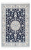 Tapis persan - Nain - Royal - 150 x 98 cm - bleu foncé