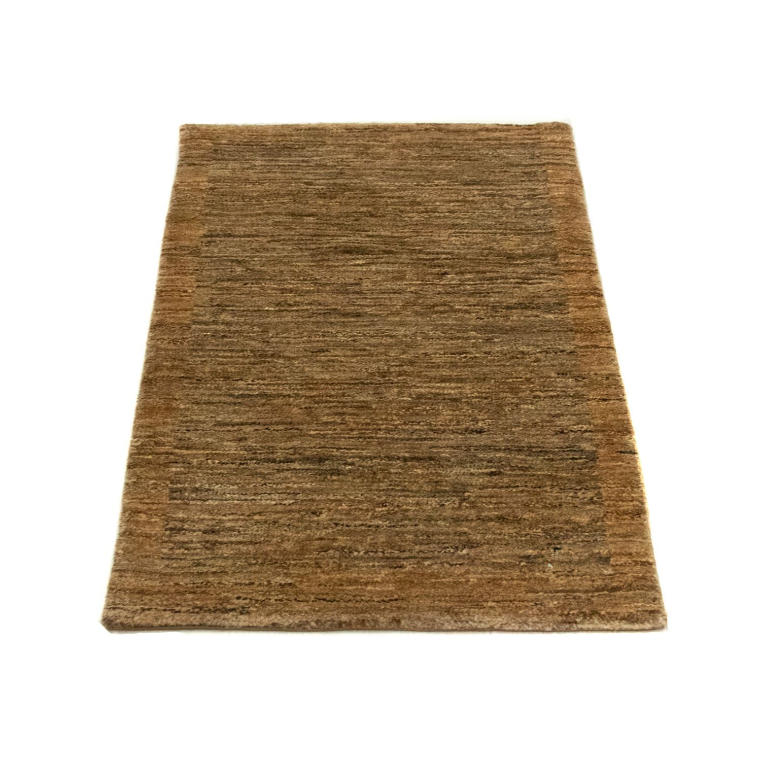 Tapis Gabbeh - Indus - 93 x 57 cm - marron