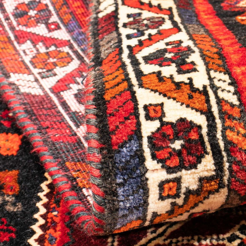 Tapis persan - Nomadic - 148 x 108 cm - rouge foncé