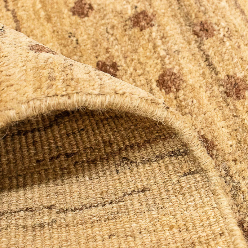 Tapis Gabbeh - Indus - 101 x 62 cm - marron clair