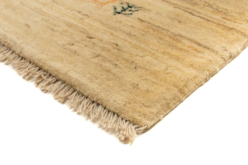 Tapis Gabbeh - Persan - 128 x 80 cm - marron clair