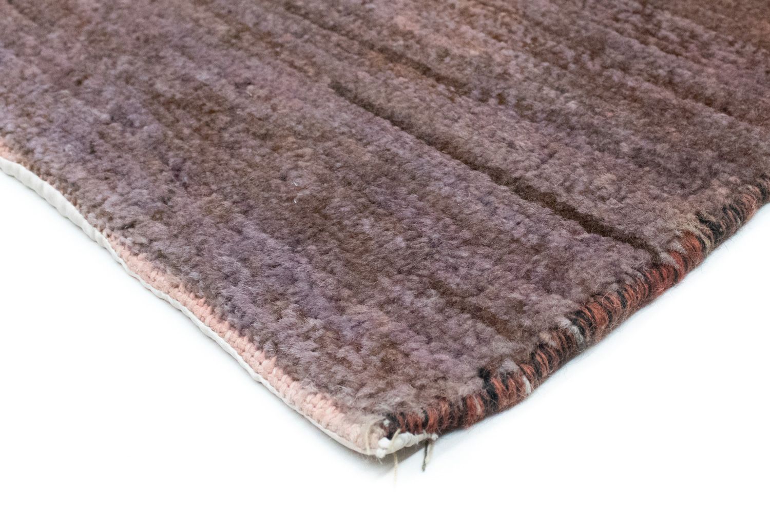 Tapis Gabbeh - Indus - 182 x 120 cm - chocolat clair
