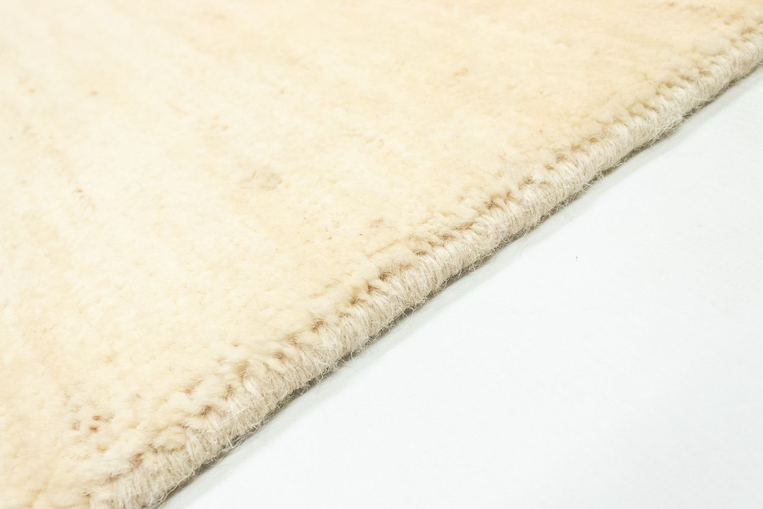 Tapis Gabbeh - Indus carré  - 162 x 142 cm - beige