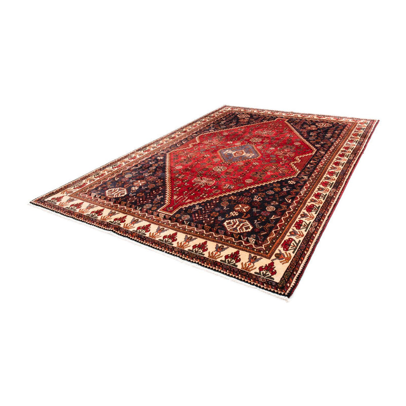 Tapis persan - Nomadic - 312 x 216 cm - rouge foncé