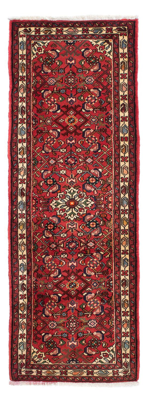 Tapis de couloir Tapis persan - Nomadic - 202 x 75 cm - rouge foncé