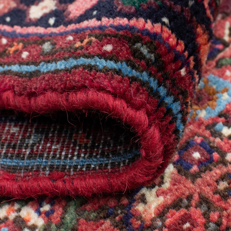 Tapis de couloir Tapis persan - Nomadic - 195 x 73 cm - rouge foncé