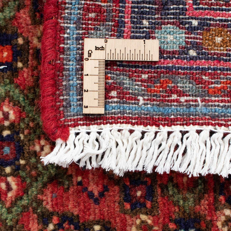 Tapis de couloir Tapis persan - Nomadic - 195 x 73 cm - rouge foncé