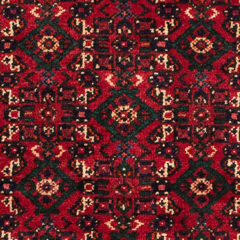 Tapis de couloir Tapis persan - Nomadic - 200 x 80 cm - rouge foncé