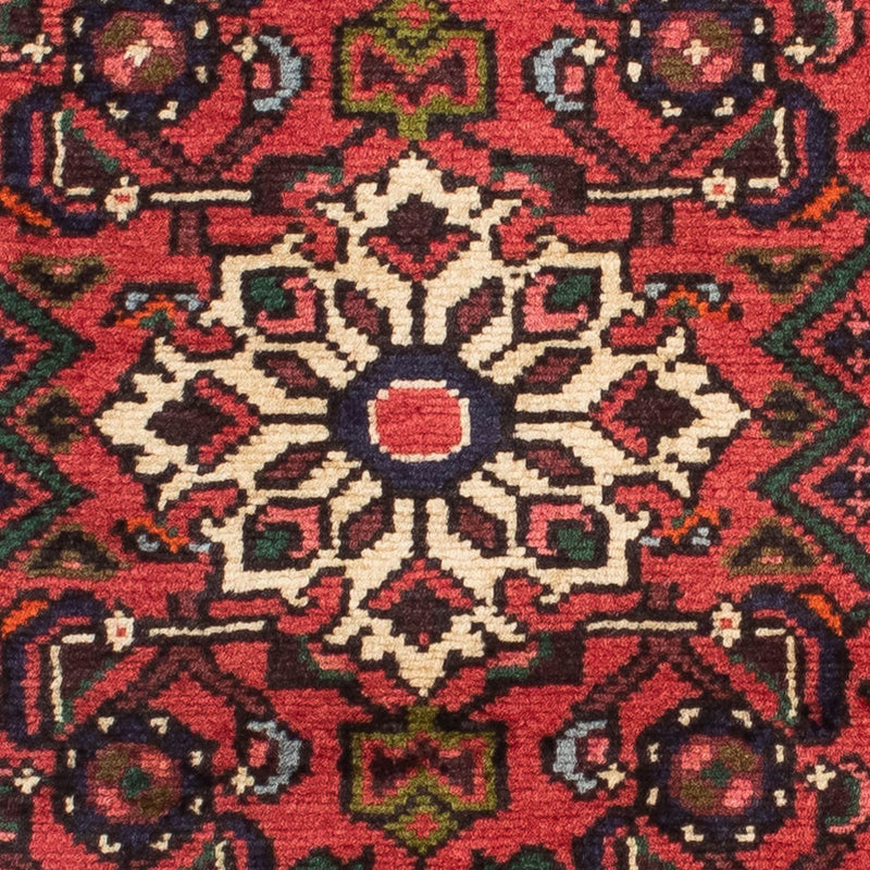 Tapis de couloir Tapis persan - Nomadic - 192 x 73 cm - rouge foncé