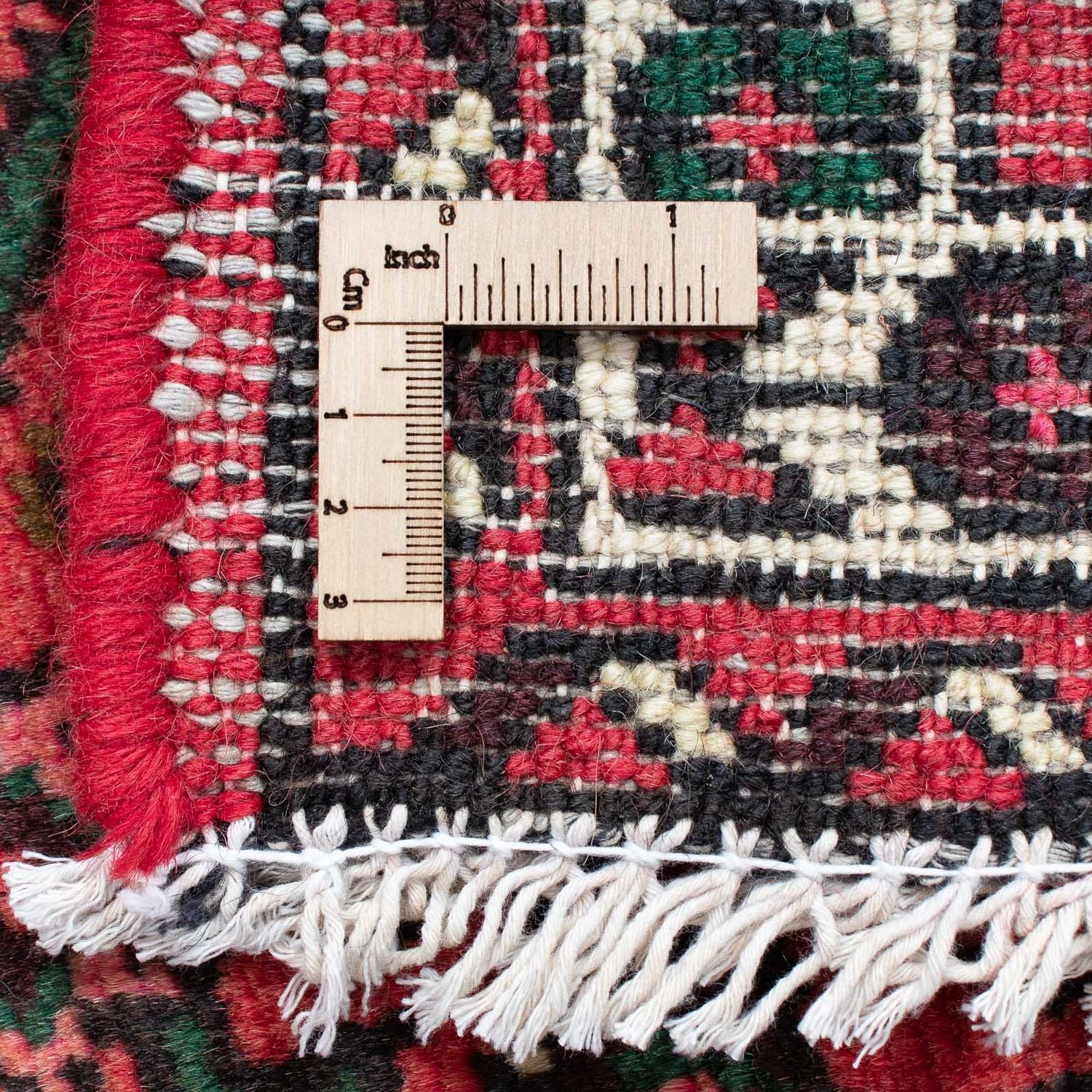 Tapis de couloir Tapis persan - Nomadic - 192 x 73 cm - rouge foncé