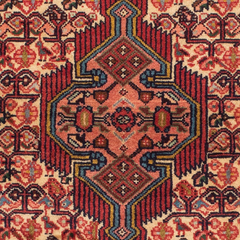 Tapis de couloir Tapis persan - Nomadic - 200 x 80 cm - rouge foncé