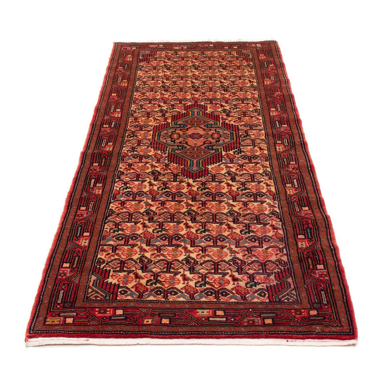 Tapis de couloir Tapis persan - Nomadic - 200 x 80 cm - rouge foncé