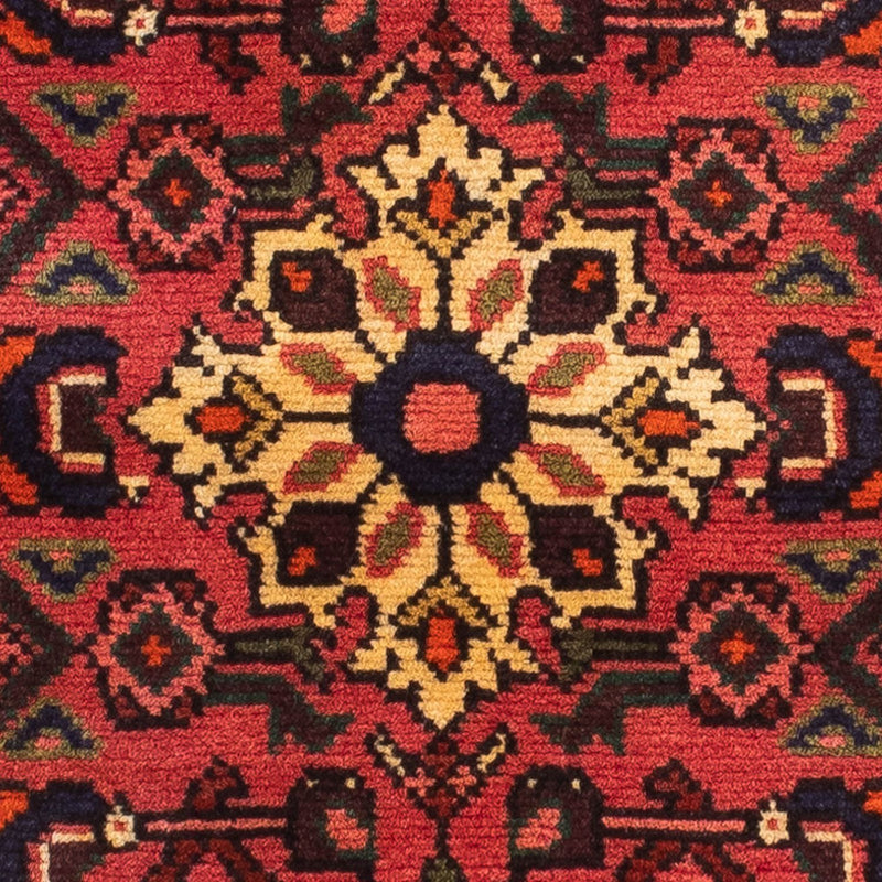 Tapis de couloir Tapis persan - Nomadic - 203 x 68 cm - rouge foncé